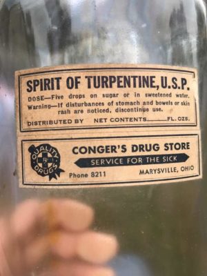 Turpentine for Parasites